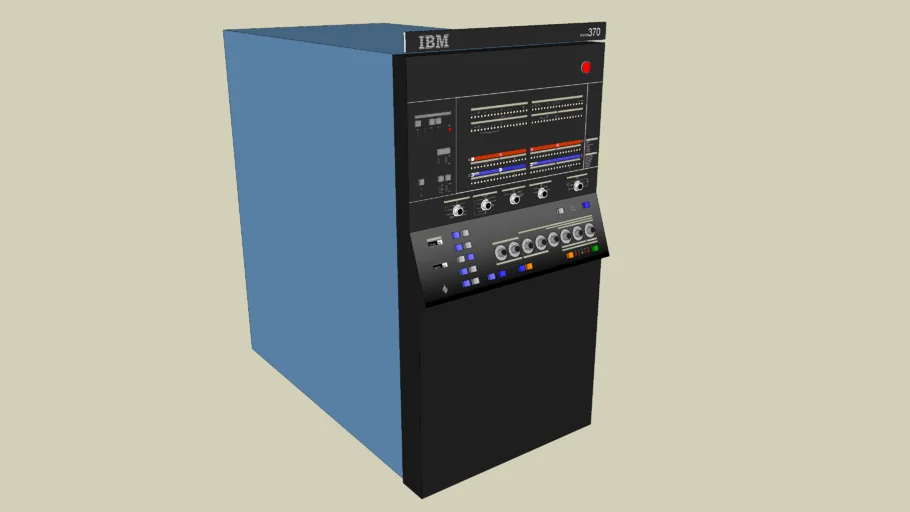 IBM system/370 mainframe computer CPU | 3D Warehouse