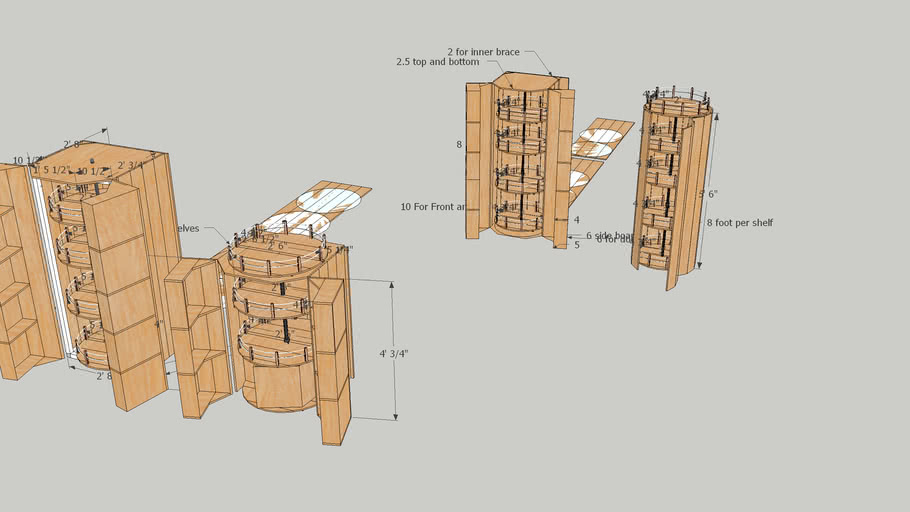 Lazy Susan 3D Warehouse