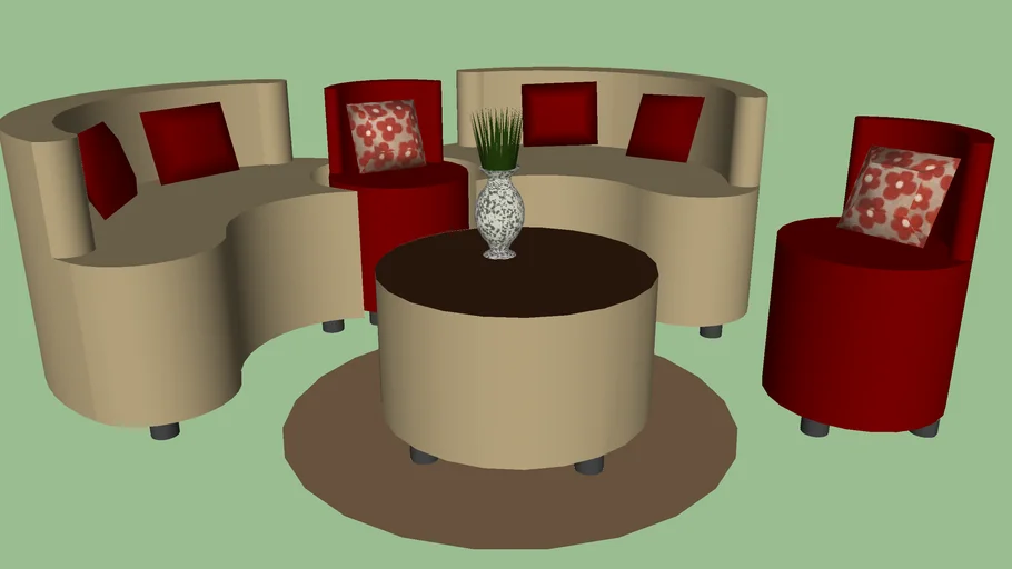 Sectional Living Room Set