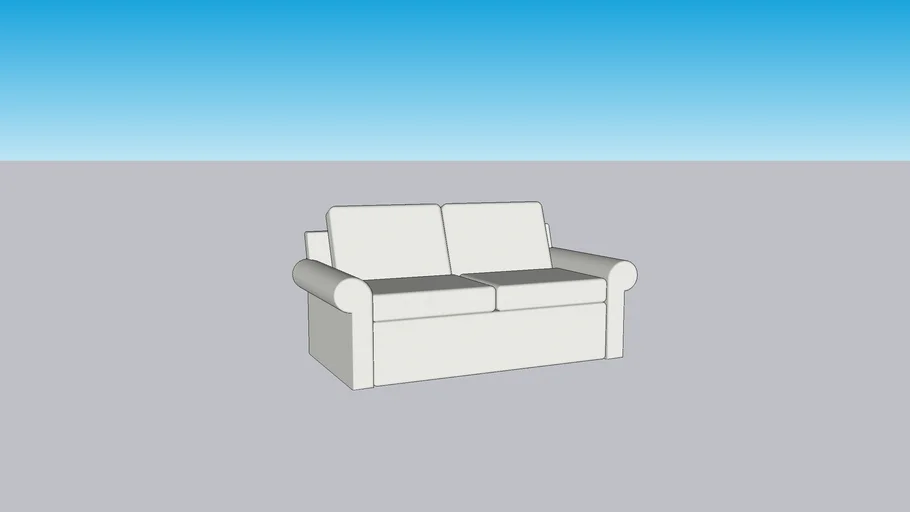 2seat sofa 3D Warehouse