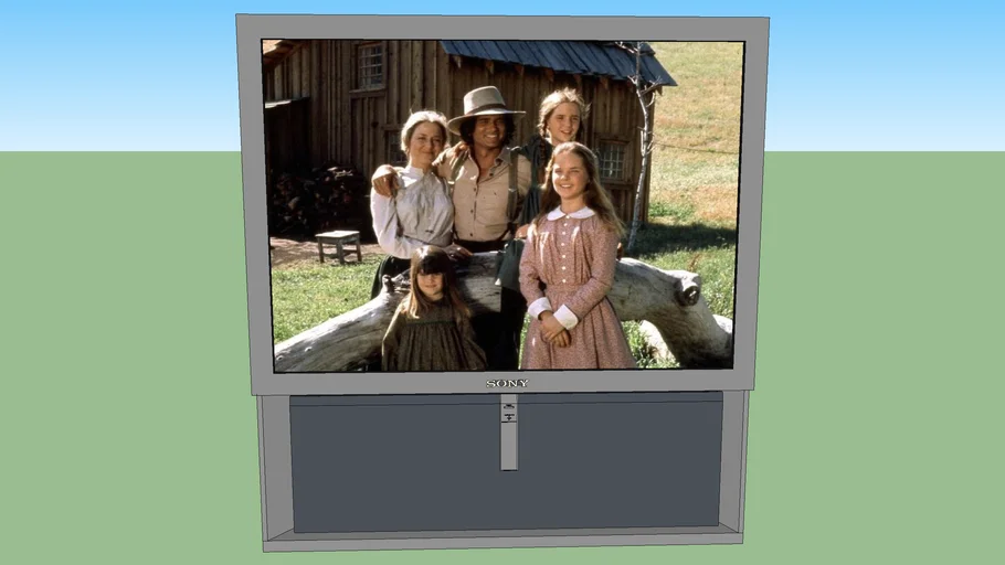 Sony rearprojection CRT TV (KP53HS30) 3D Warehouse