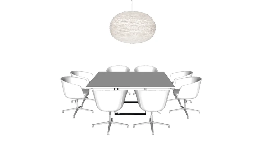 meeting table sketchup