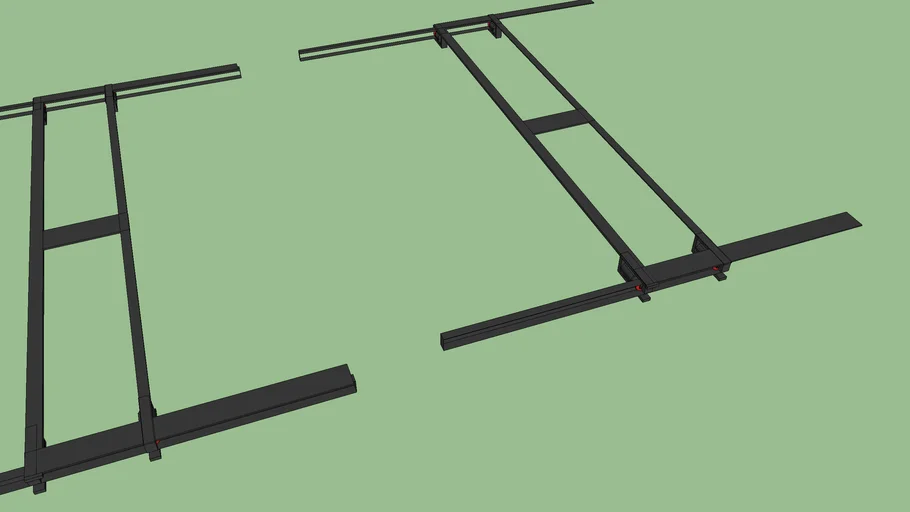 back and forth, up and down, non hydraulic 3D Warehouse
