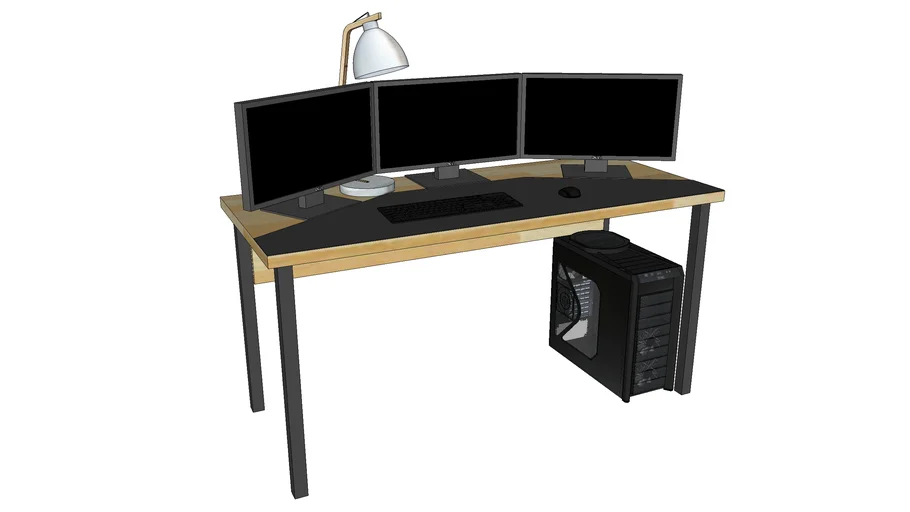 Bureau informatique / IT Office | 3D Warehouse