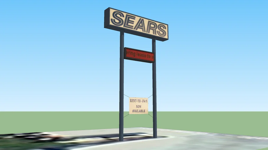 Sears Pylon Sign