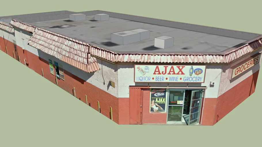 Ajax Liquor Store in Phoenix, Arizona 3D Warehouse