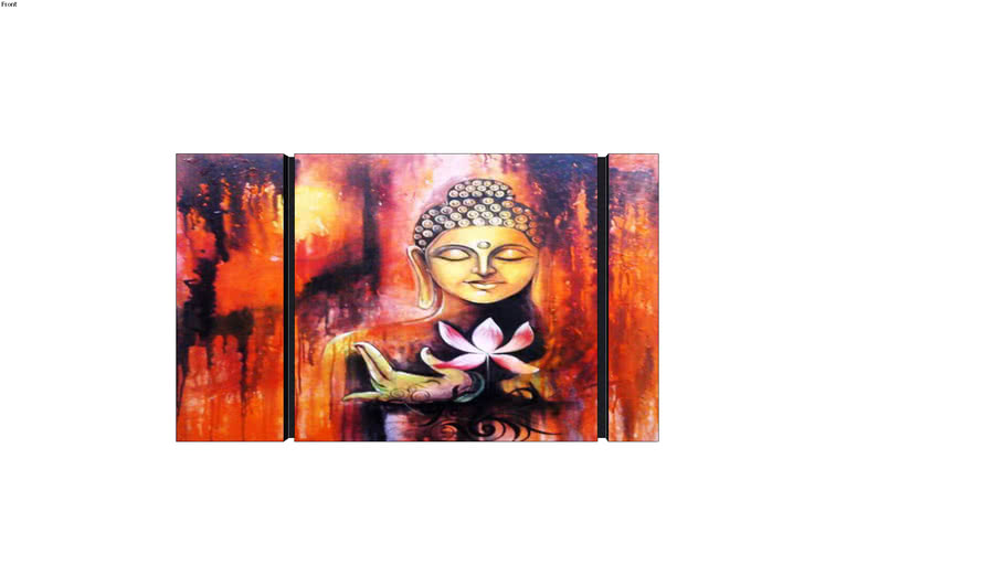 GOD MURAL+POOJA+PUJA+TEMPLE+PHOTO FRAME+MODERN+BLACK AND WHITE+FRAME