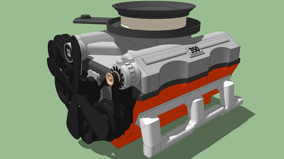 Chevy 350 Big Block 3D Warehouse