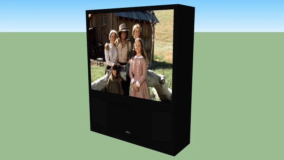 RCA rearprojection TV (P61950) 3D Warehouse