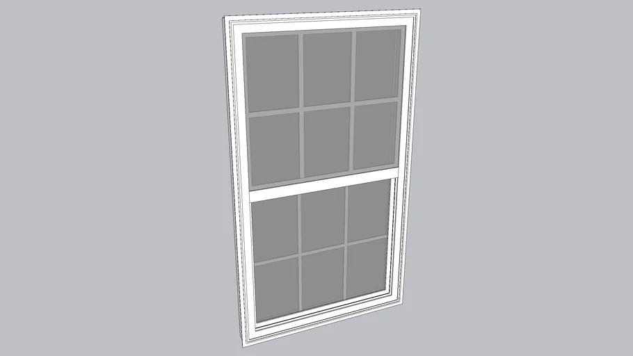 Mi 1620 Single-Hung Window | 3D Warehouse