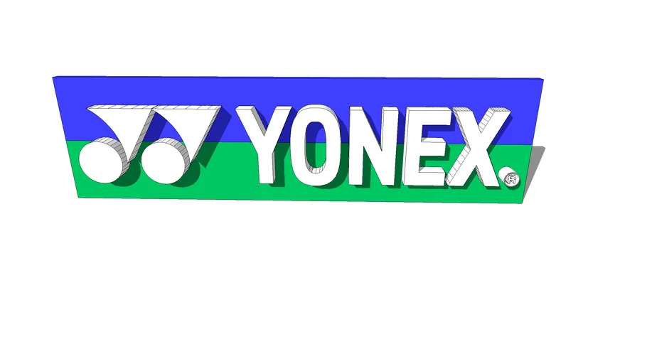 LOGO YONEX | 3D Warehouse