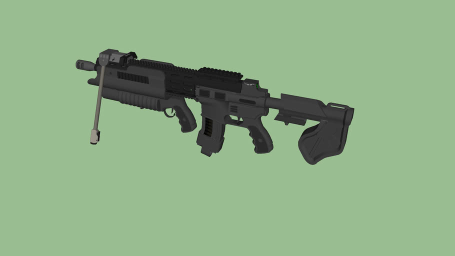 modern rifle | 3D Warehouse