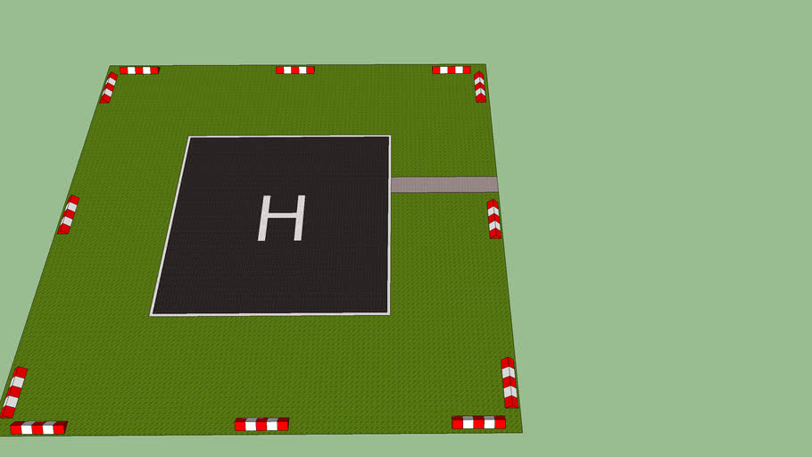 Huis ter Duin helipad | 3D Warehouse