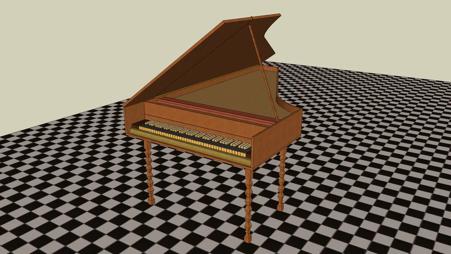 Harpsichord ) 3D Warehouse