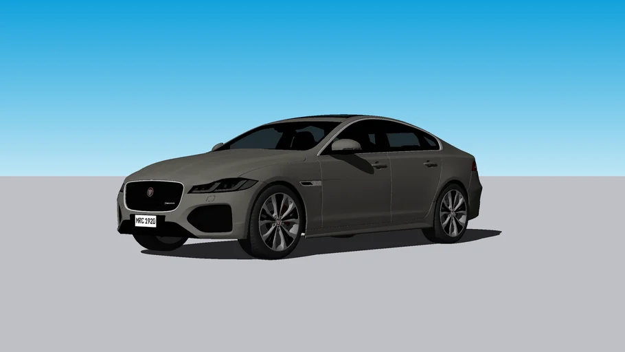 2022 Jaguar XF R-Dynamic | 3D Warehouse