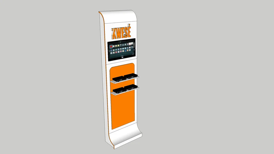 Display stand 3D Warehouse