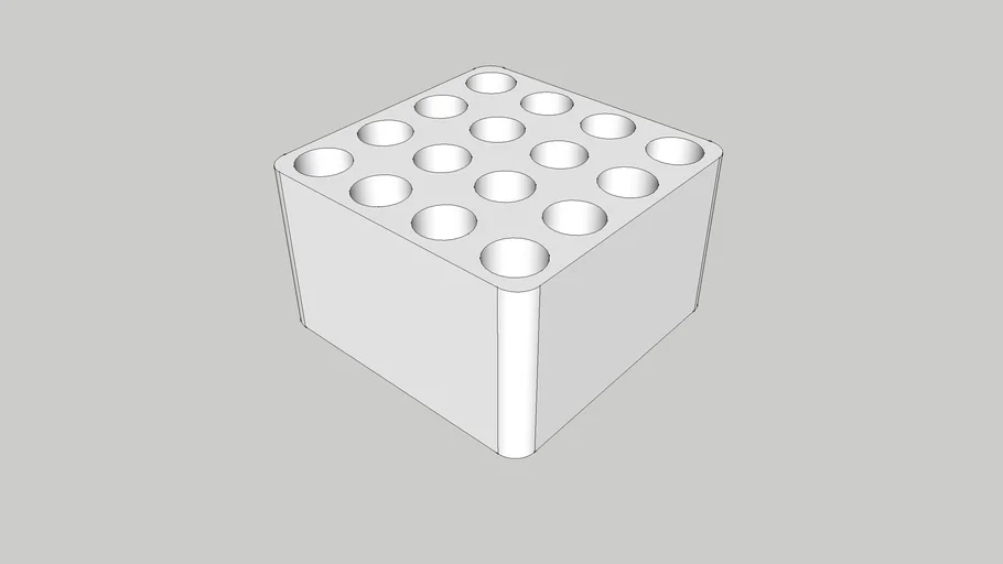 3d Printable Sharpie marker holder 3D Warehouse