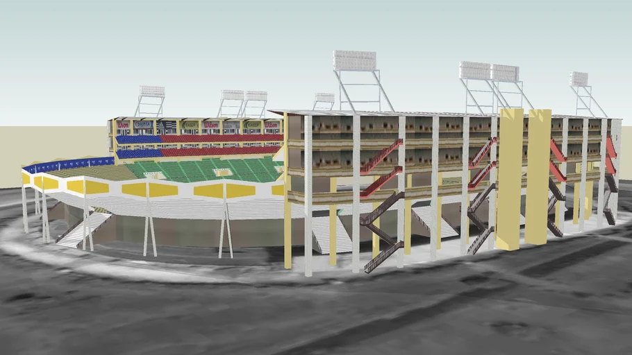 Estadio Olimpico Metropolitano de San Pedro Sula | 3D Warehouse