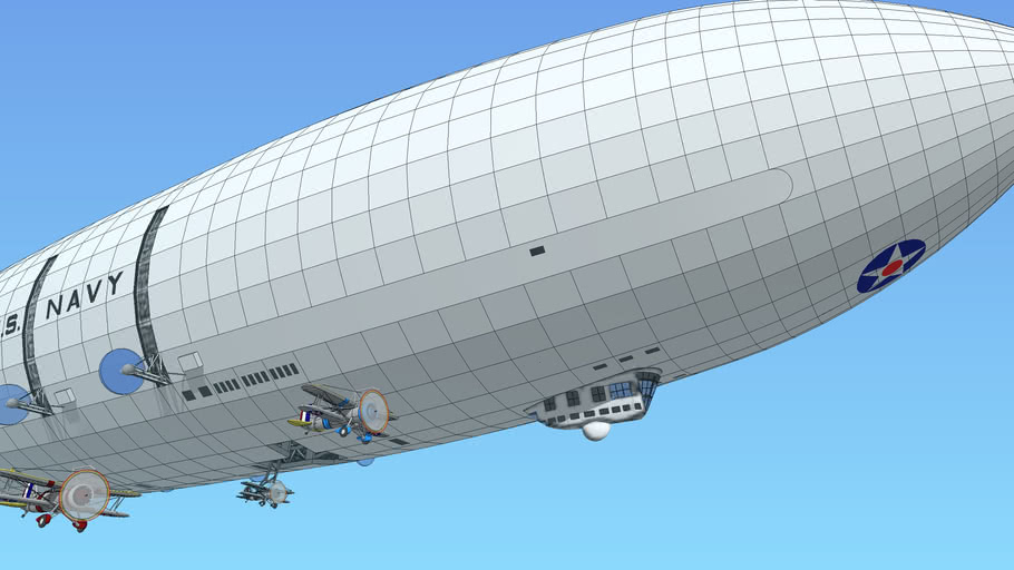 USS MACON (ZRS5) 3D Warehouse