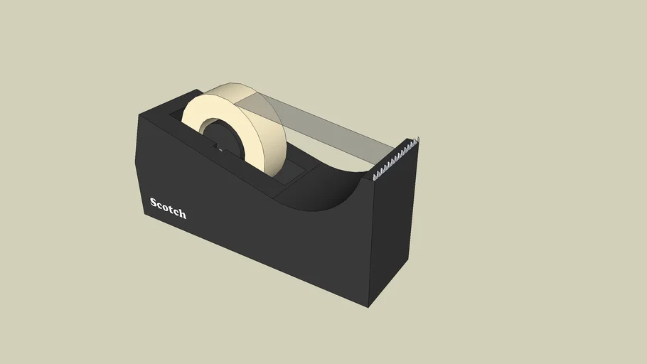 Tape holder 3D Warehouse