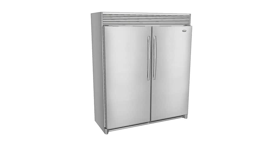 Refrigerator_60 inch_Whirpool 3D Warehouse