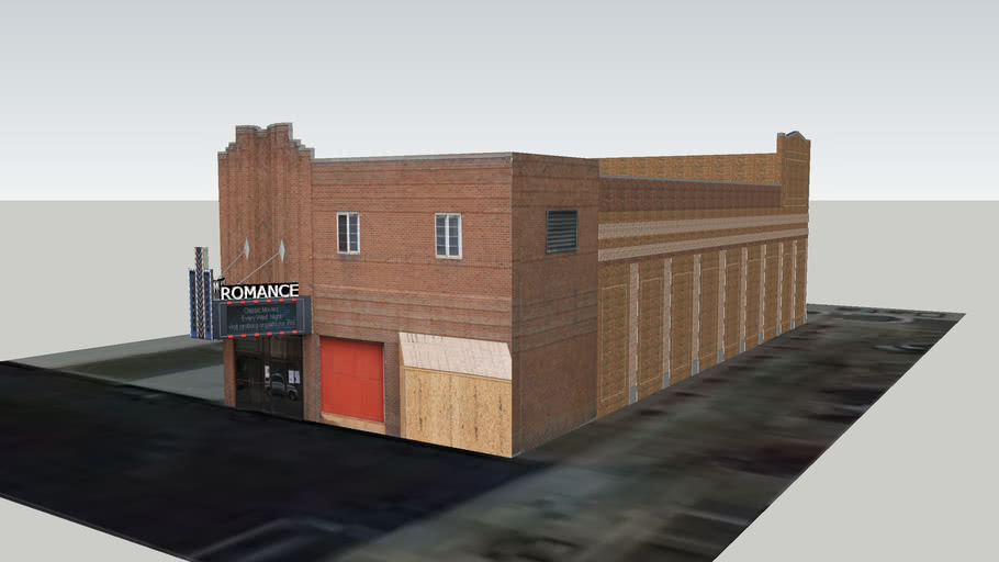 The Romance Theatre in Rexburg, Idaho 3D Warehouse