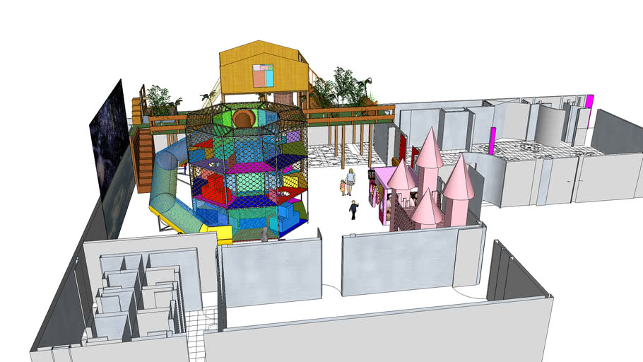 Playground Octagon KidPlay 3D Warehouse