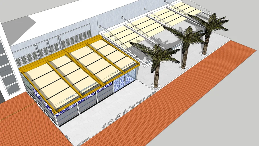 Al Wazzan Restaurant Kuwait 3D Warehouse