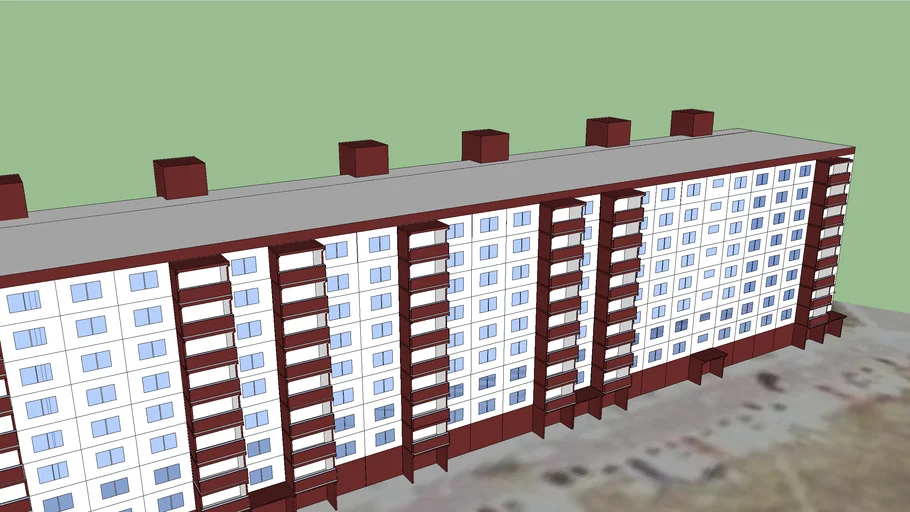 Panelház | 3D Warehouse