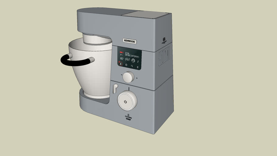 Kenwood Cooking Chef Gourmet food processor 3D Warehouse