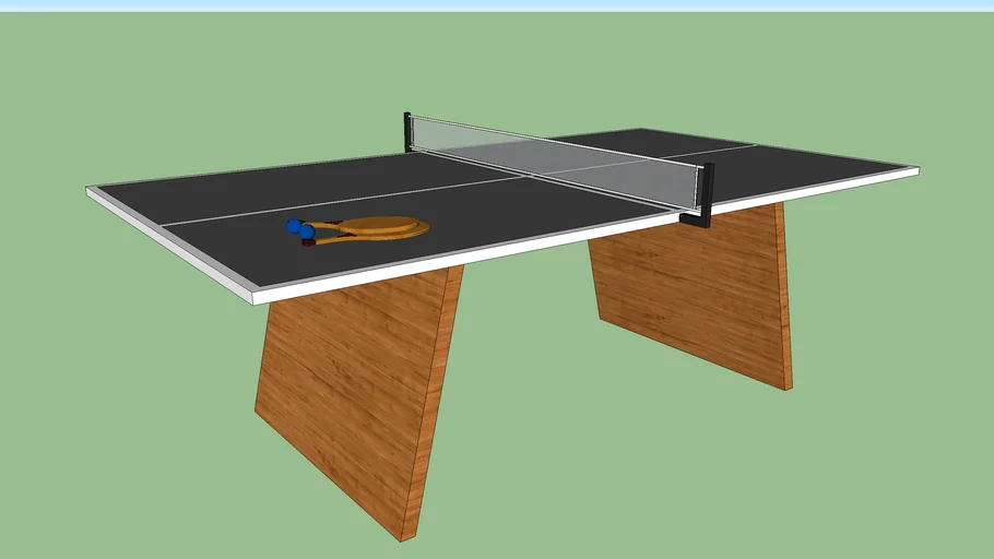 Mesa Ping Pong - - 3D Warehouse