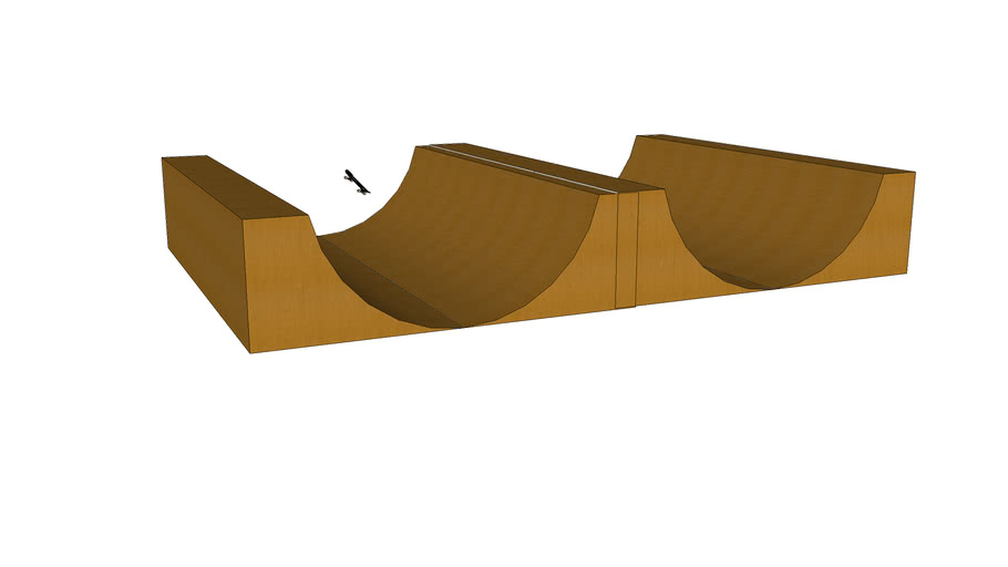 skateboard ramp 3D Warehouse