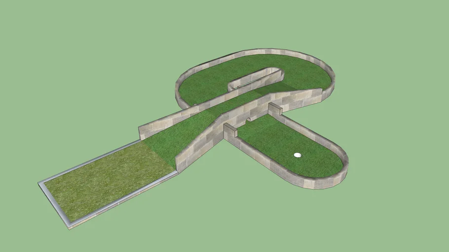 A simple golfcourse | 3D Warehouse