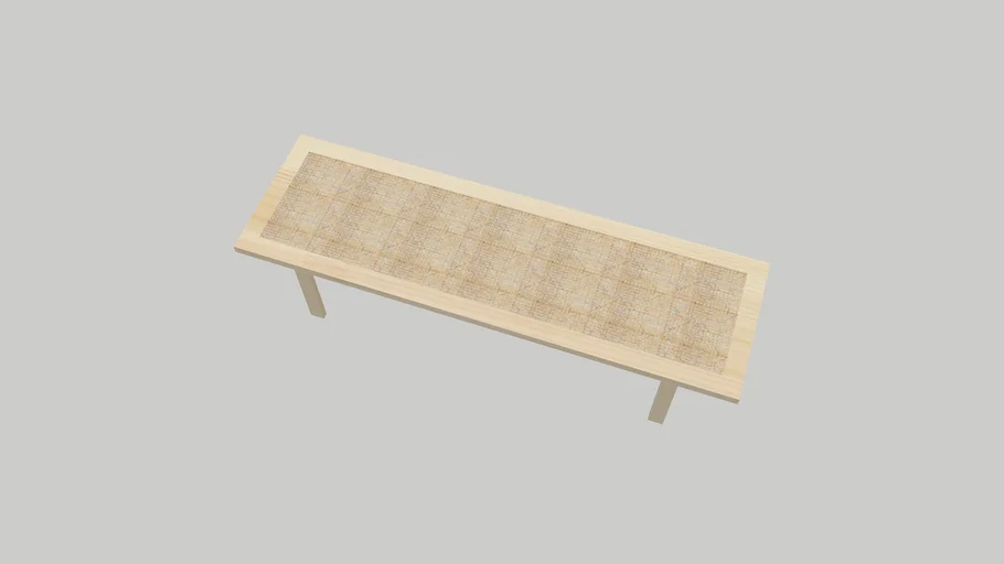 IKEA STOCKHOLM 2017 coffee table, 160x50 cm 3D Warehouse