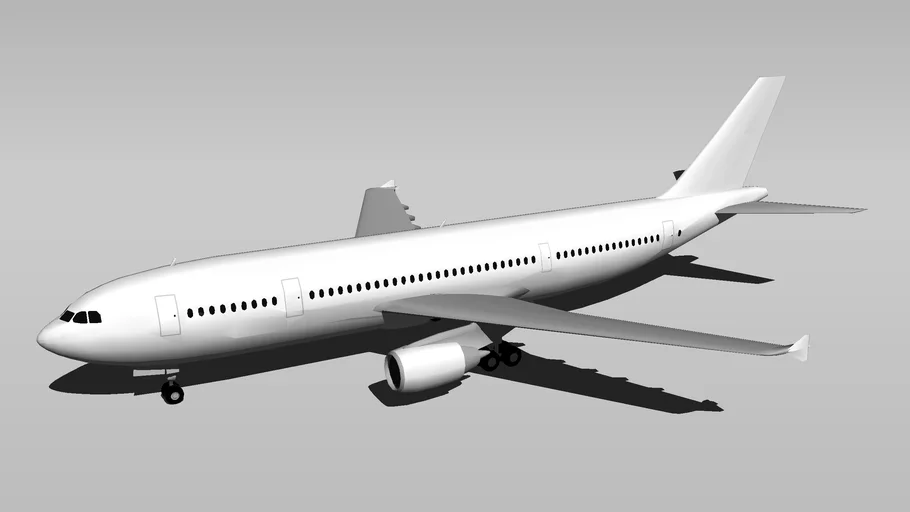 Template - Airbus A300-600 REDUX v3 {PAX} | 3D Warehouse