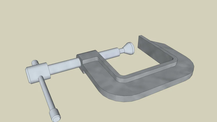 G Clamp 3D Warehouse