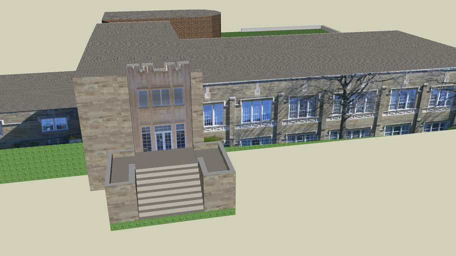 Henry Buhl Library & Weir C. Ketler Technological Learning Center 3D