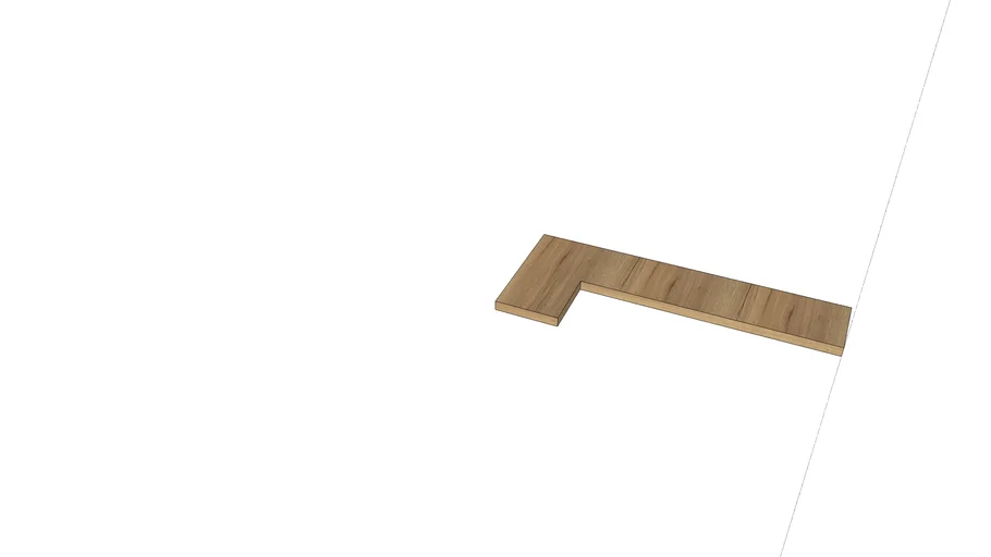 L shape shelf | 3D Warehouse