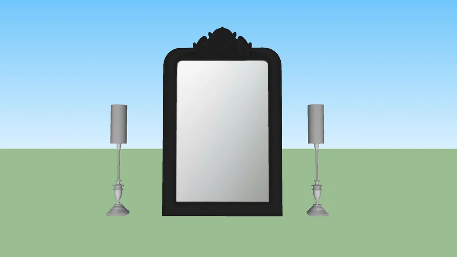wall mirror | 3D Warehouse