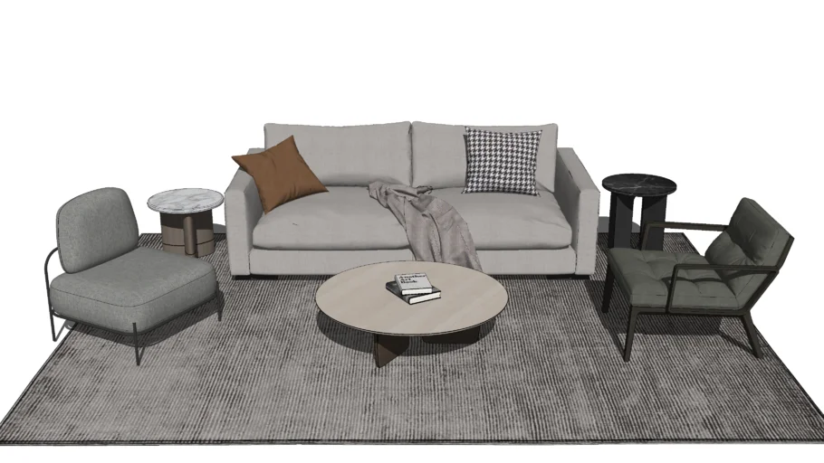 sofa set | 3D Warehouse