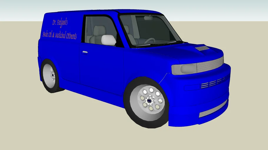 Custom Scion Xb 'Panel Wagon' 3D Warehouse