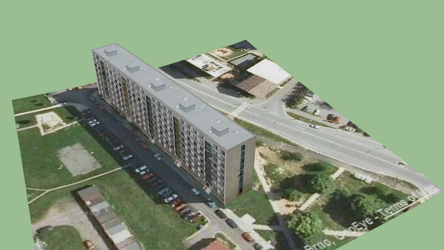 panelový dům | 3D Warehouse