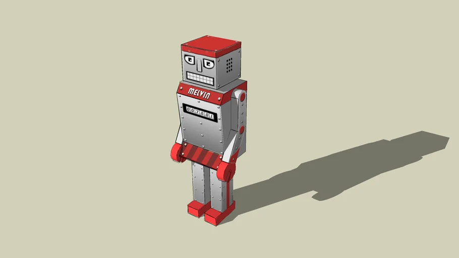 Melvin the Robot 3D Warehouse
