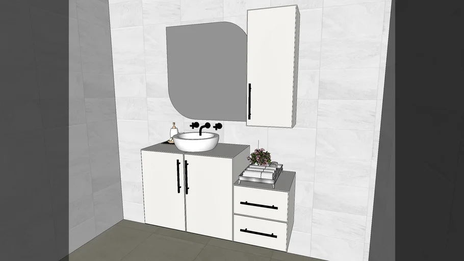 Bathroom Sink #5 | 3D Warehouse