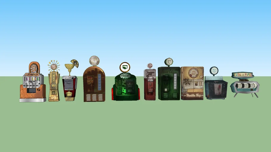 All Zombie Perks | 3D Warehouse