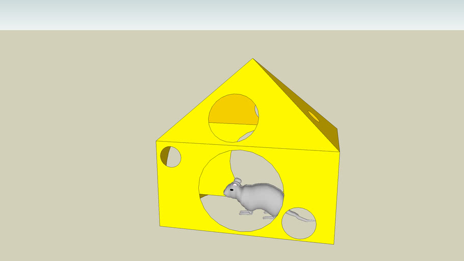 mouse in the cheese house 3D Warehouse