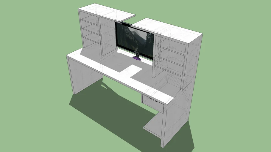 PC table | 3D Warehouse