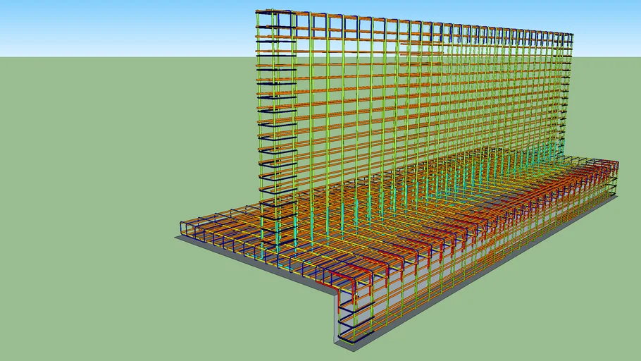 Reinforced Retaining Wall 3D Warehouse
