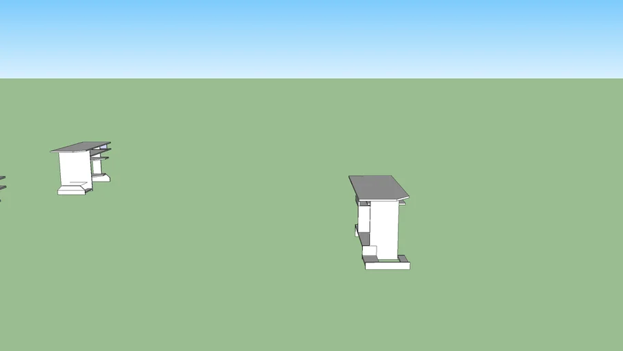 COMPUTER TABLE PR | 3D Warehouse