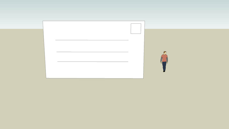 Worlds Biggest Envelope 3D Warehouse